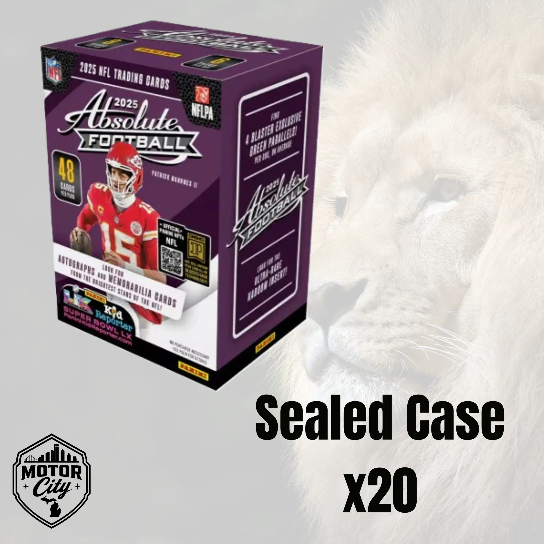 Motor City Break #26203 - 20x Boxes - 2025 Absolute Sealed Case