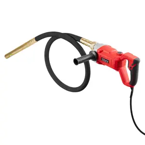 VEVOR Handheld Concrete Vibrator, 800W Electric Vibrator 13000 VPM, Electric Concrete Vibrating Tool With 6.6ft / 2m Shaft Rod, Portable Pencil Cement Vibrator Remove Air Bubble and Mix ConcreteSummervibes
