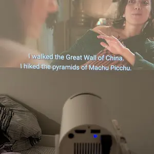 [US warehouse] Magcubic HY300Pro Projector 290ANSI Dual WiFi6 8K 4K Decode Auto Keystone Correction Wireless BT5.4 130"Screen 1280*720P Built-in Speaker Allwinner H726 180° Rotatable Mini Portable Home Cinema Outdoor Audio Gift