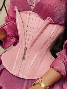 1 Count Shapewear Corset for Women with Adjustable Hooks & Eye, Comfort Sexy Waist Trainer, Fajas, Compression Shapewear Belts, Tummy Control High Waist Cincher,Sports Girdle, Slim Fit Underwear, Sexy Womenswear, Suitable for Daily Training and Outing