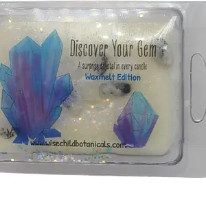 Wax Melts Discover Your Gem A Surprise Crystal in Every Wax Melt Edition by Wise Child Botanicals