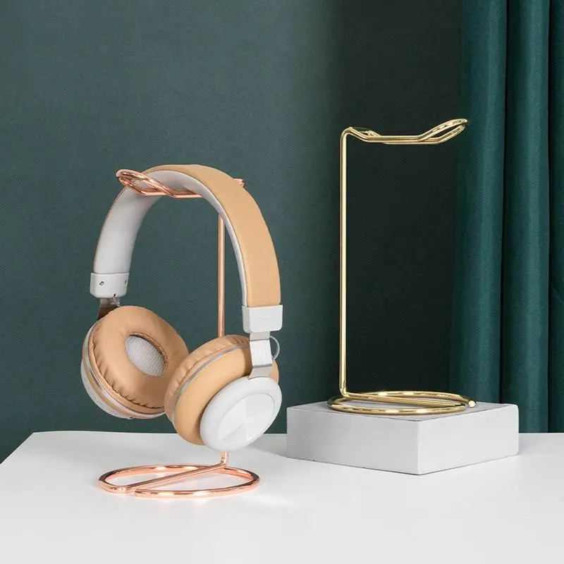 Desktop Headphone Holder, 1 Count Creative Headphone Stand, Desk Storage Rack for Home Office Dormitory School
