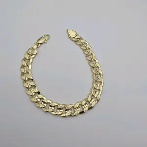 Cuban new style link fashion 7"inches bracelet gold-plated 6N