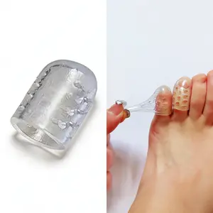 Gel Toe Sleeves 30Pcs – Ultra-Soft, Anti-Chafe Silicone Toe Guards with Superior Breathability for Daily Comfort & Foot Pain Relief