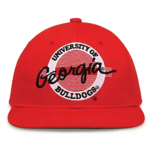 Georgia Snapback Hat Retro Circle Design