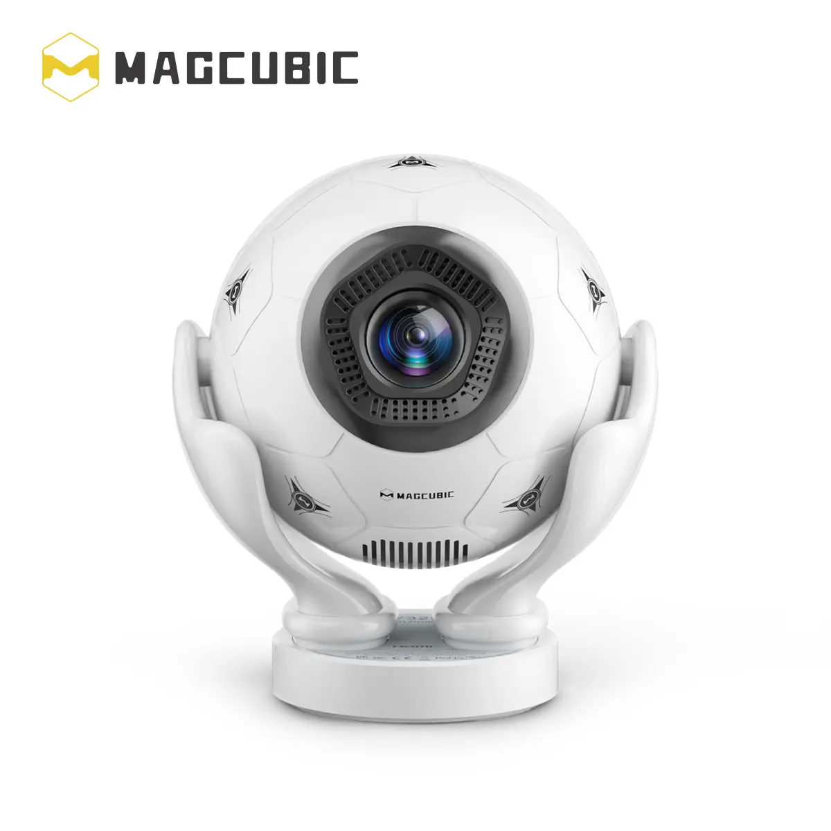 Magcubic HY320F Soccer Projector 8K Support Native 1080P Google Assistant Dual WiFi 6 Android 14 Electric Focus Short Throw Ratio Built-in Speaker Portable Mini Projector for Home Theater Outdoor summerwins #TikTokShopBackToSchool