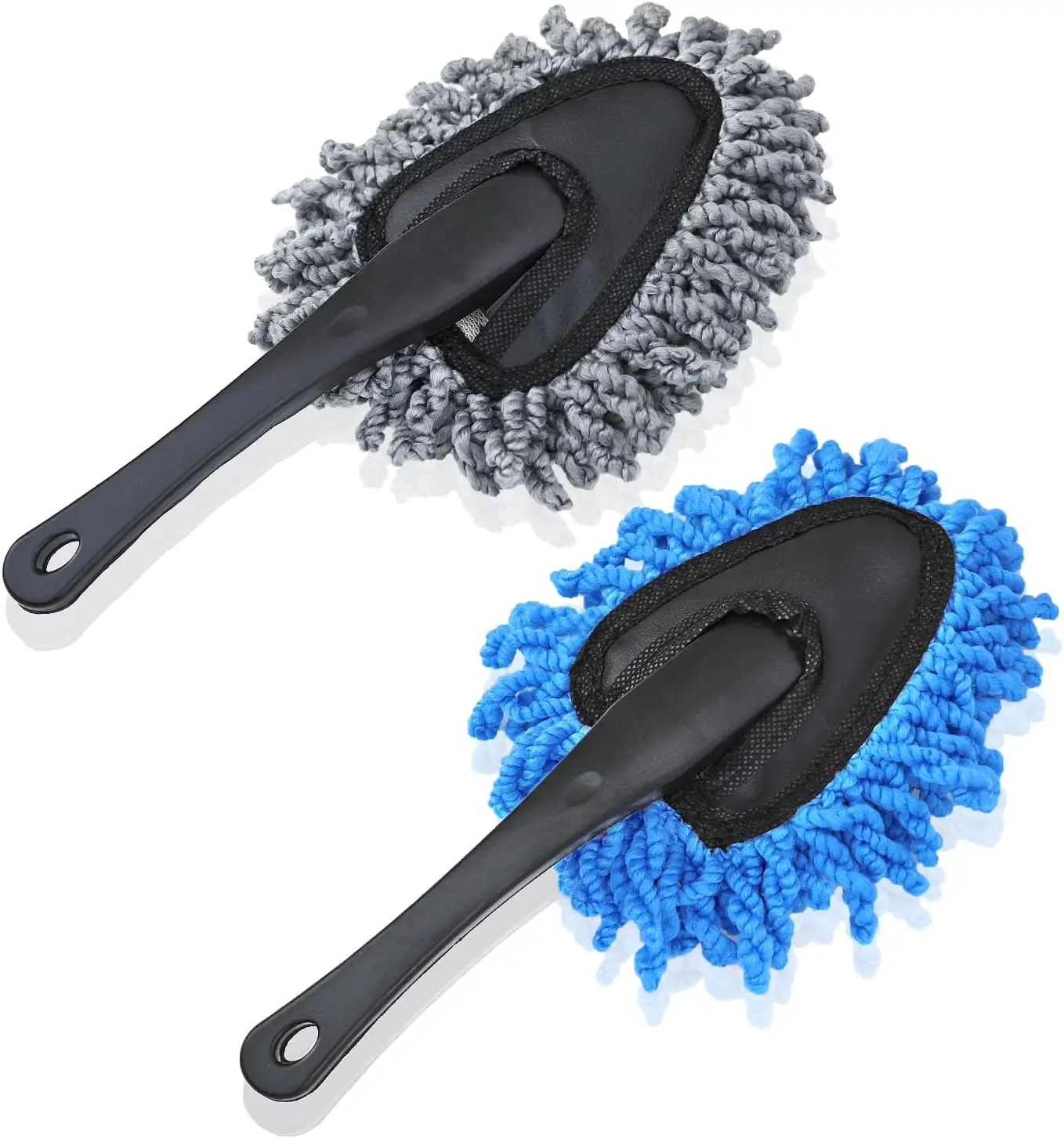 2 Pcs 11" Super Soft Microfiber Duster Brush, Car Dash Cleaner, Cleaning Brush, Dusting Tool, Cleaning Tools for Car Cleaning, Home Kitchen, Computer