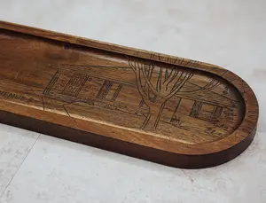 Personalized House Portrait Tray | Realtor Closing Gift