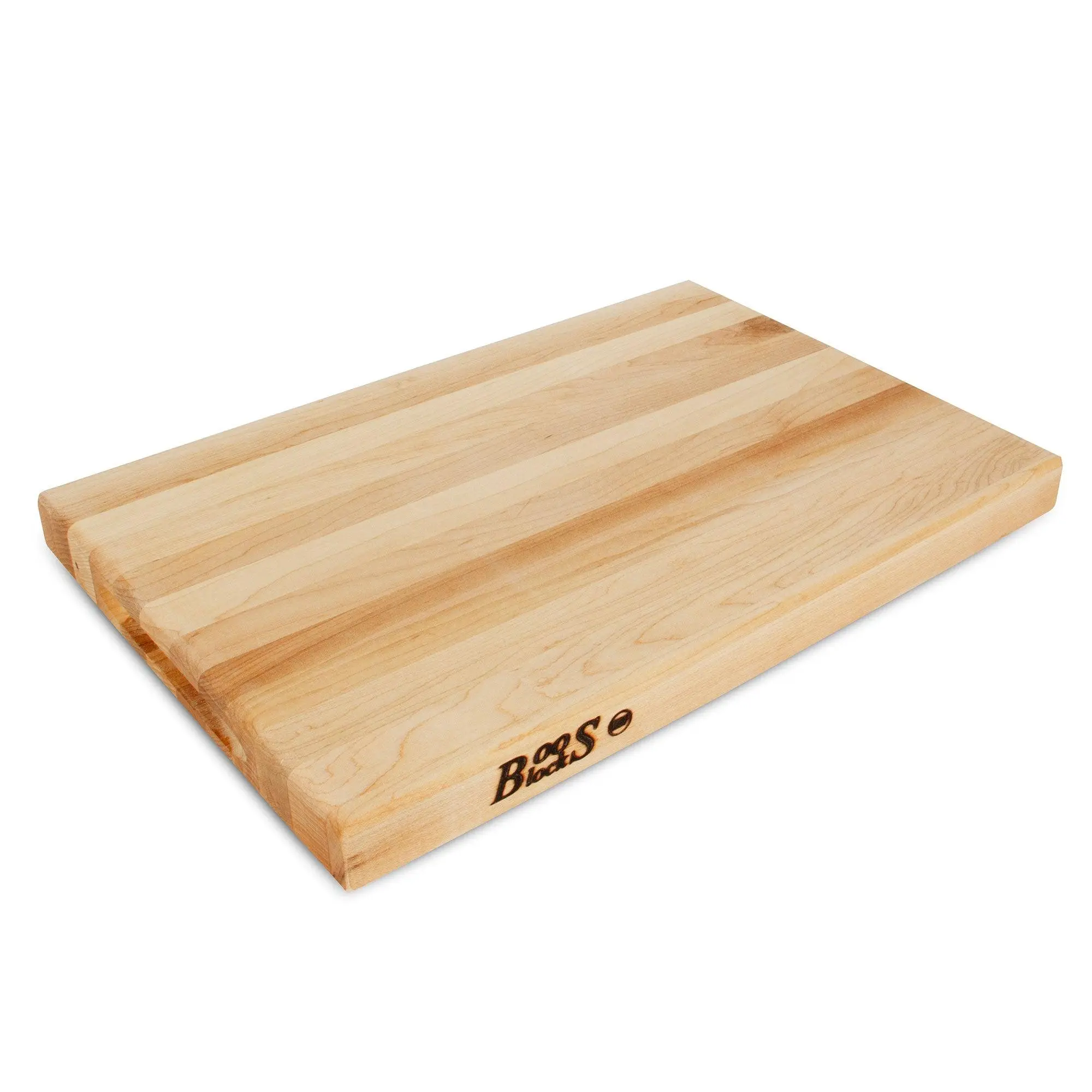 John Boos Maple Wood Edge Grain Reversible Cutting Board, 18 x 12 x 1.5 Inches John Boos Maple Wood Edge Grain Reversible Cutting Board, 18 x 12 x 1.5 Inches