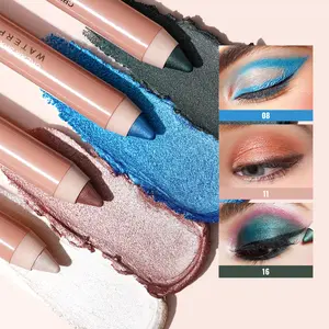 OULAC Eyeshadow Pencil - Waterproof & Long-Lasting, Shimmer Glitter Finish, Blendable & Vegan, Cruelty-Free Eye Makeup, Christmas Gifts for Women