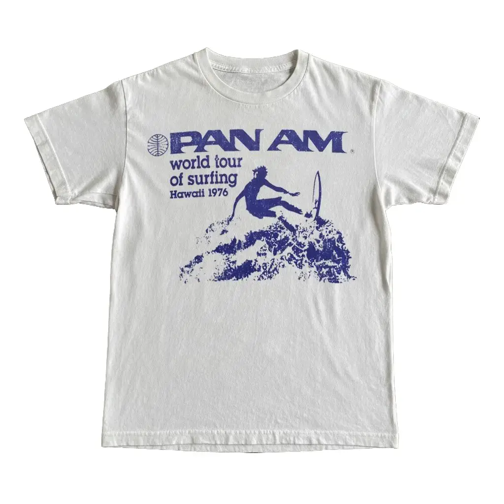 [SALE UP TO 20%] Vintage PanAm Surfing Tee _ The Doors Unisex T-shirt, Size S-5XL