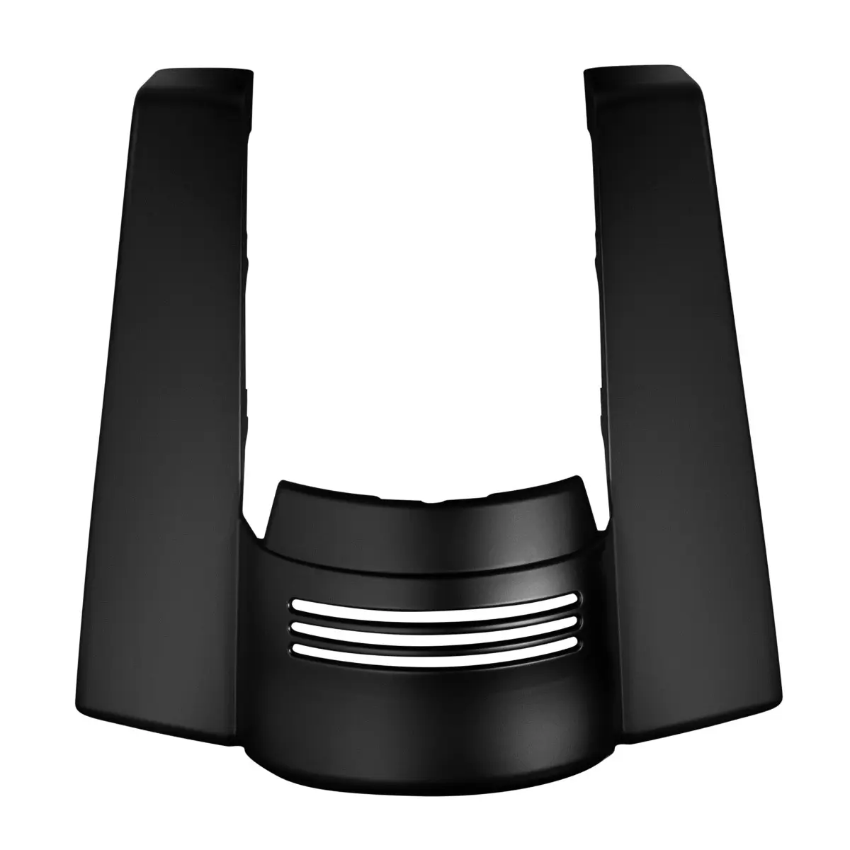 Denim Black Stretched Dual Blocked Tri-Bar Fender Extension for Harley® Touring '09-'25