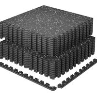 18 Pieces Black with Grey Dots