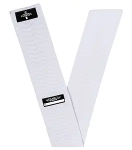 Exxact Sports Streamer Towel Football with Hook & Loop Fastener, Ultra Light Quarterback QB White Football Towel to Clean Hands, Visor, Gloves - Highly Absorbent, Quick-Dry (White)