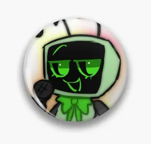 Dandy's World VEE Button Pin, Dandys World Button, Vee Funny Button, Bag Accessories Cute Pins – Kawaii Accessory for Bags, Jackets, Lanyards & Gifts, Cute Collectible Decor for Fans