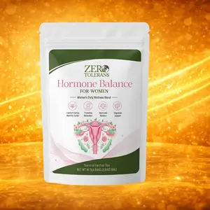 BLONDELIGHT Women’s Cycle Comfort Herbal Tea – Rose Ginger Goji Jujube Blend