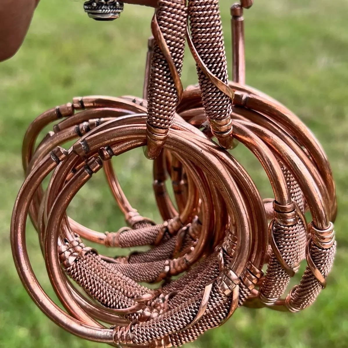 AFRICAN Pure Copper Set of 2