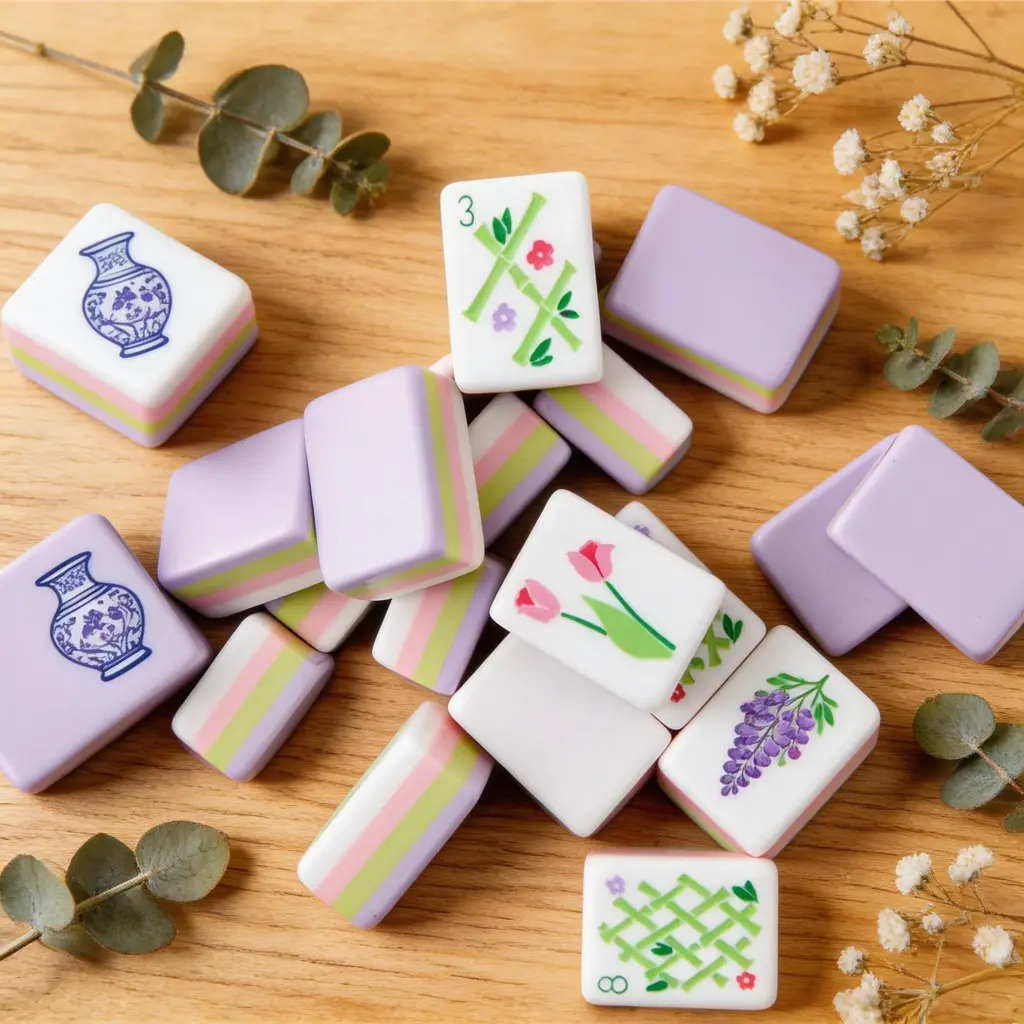 Acrylic American Mahjong Tiles Set, Mahjong Tiles of 160pcs, Outdoor Entertainment Board Game for Camping & Hiking Activities, Tabletop Games, Board Games For Family Night