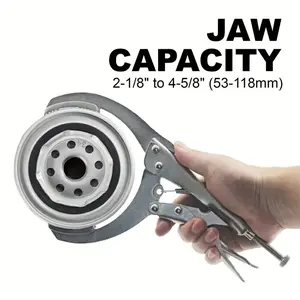 1pc Locking Grip Oil Filter Remover Wrench Tool Vise Vice Holding Gripping Pliers