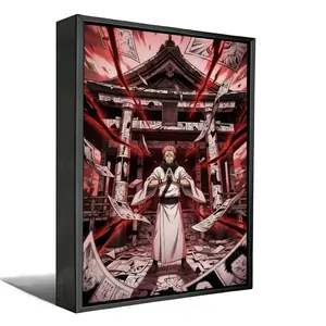 Canvas Wall Art Jujutsu Kaisen Ryomen Sukuna Anime Canvas Painting for Bedroom Living Room Home Wall Decor