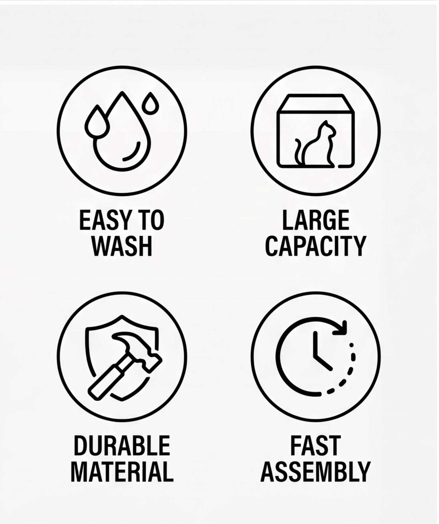 SVE stainless steel litter box Fully Enclosed Stainless Steel Cat Litter Box Stainless Steel High-Sided Trash Can Side Entry Cat Litterbox for Kitty & Multi-Cat, Flip Cover Easy to Clean, High Sided Cat Litter Pan with Scoop, Anti-Leakage, Non-Sticky