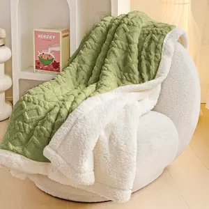 Buy 2pc Save 20%| Double-Layer Fleece Blanket 2-Pack (Same Style) – Super Soft, Anti-Pilling, Non-Shedding, Perfect for Sofa, Bedroom, Office Nap, Travel & Camping