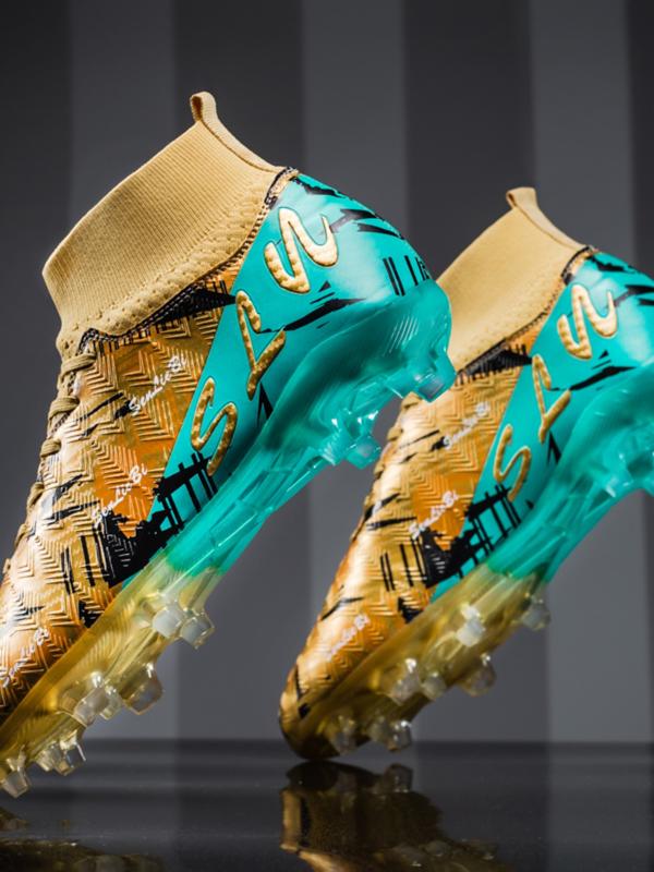 High-Performance Natural Grass Football Shoes, Practical Long Studs, Unisex Adult Soccer Shoes, Outdoor Training & Match Shoes, Soccer Cleats