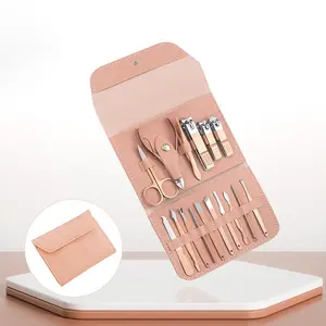 Professional Nail Care Set, Foot Hand & Toe Nail Care Products, Multi-Functional Stainless Steel Clipper Set, Reusable Home Manicure Kit