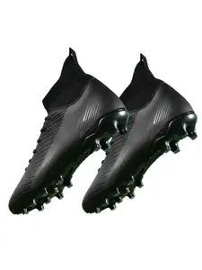Men's Outdoor Soccer Shoes, Long Studs Spike Shoes Ag Fg Football Cleats, Anti-Slip Training Boots, Breathable Professional Field Boots, Sizes 35-46