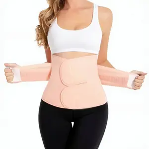 Breathable postpartum recovery belt, suitable for pregnant women, abdominal support belt, suitable for natural childbirth and caesarean section, women's shaping waist belt shapewear belt fabric comfort fit weightlift belt