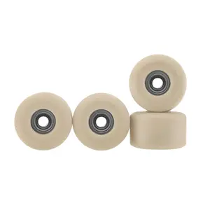Apex New Street Wheels - 65D All Terrain Polymer - ABEC-9 Bearings - "Coyote Tan"