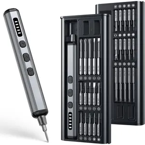 Swiilpo Mini Electric Precision , 38 in 1  Bits, Torque Control, Max 5 N.m, DIY Tools, Repair Tool Kit for iPhones, MacBooks, PS5, PS4, , , Glasses, Watches, ToysQuesear