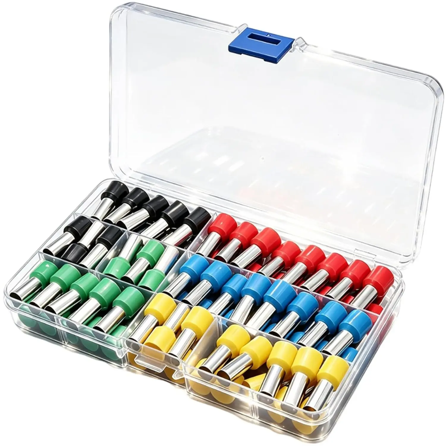 4 Gauge Wire Ferrules Copper Crimp Connectors Kit (90 PCS)