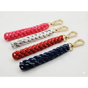 Handwoven Macrame Braided Rope Pendant