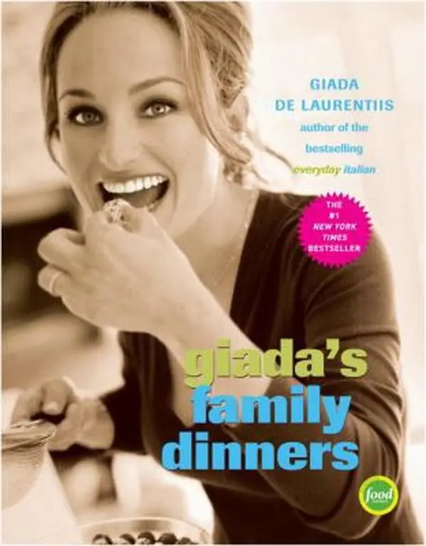 USED Book - Giada's Family Dinners: A Cookbook by de Laurentiis, Giada (Hardcover) - english