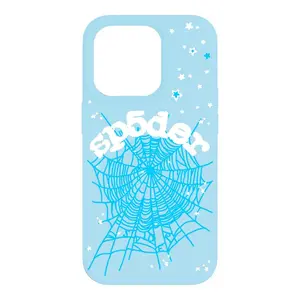 Blue Spider Phone Case for iPhone 16, 15, 14, 13, 12, 11 - Durable, Eco-Friendly, Waterproof