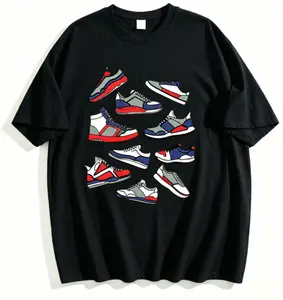 Sneakerhead T-Shirt - Cool Cartoon Sneakers Graphic Tee for Shoe Lovers