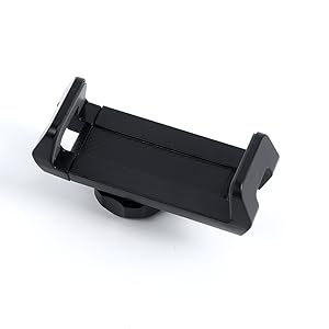 Sun Visor Phone Holder, Phone Holder for Car, 360 Rotatable and Adjustable, Compatible with Most of Smartphones, More Comfortable to Use Hands-Free.