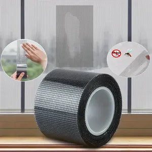 Window Screen Repair Tape - Strong Adhesive, Fiberglass Covering Mesh to Patch Up Tears and Holes