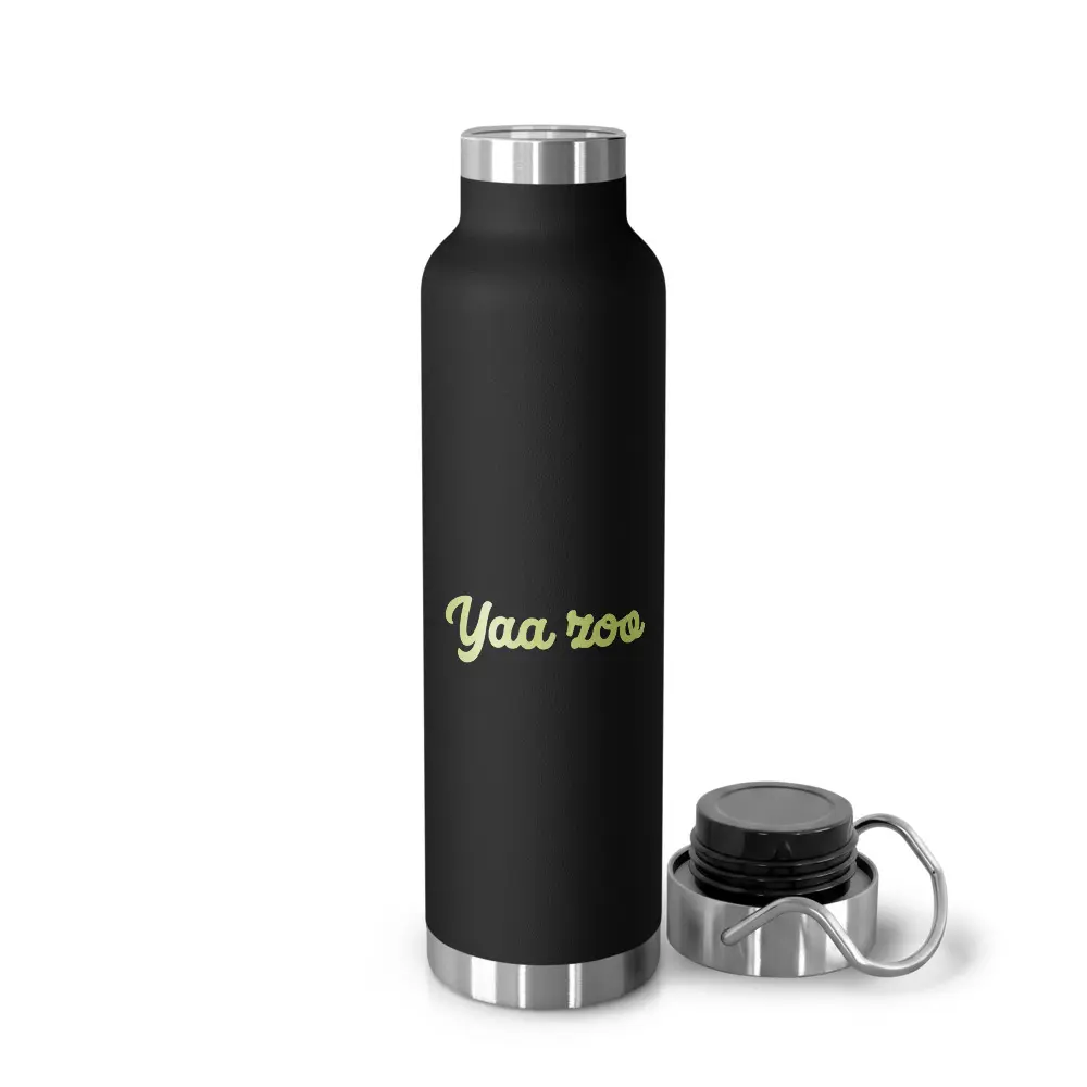 Yaa zoo - Phrase by Lovede Roberts - Copper Vacuum Insulated Bottle