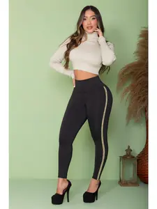 Leggings levanta cola con faja interna -  con cinta lateral LOVE Bottoms Comfort Comfortable Day