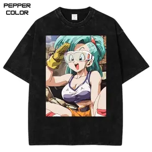 Bulma Graphic T-Shirt, DBZ Anime Shirt, 90s Anime Cosplay Shirt, Manga Japanese shirt, Unisex Streetwear Tee,Trending, All Size, Gift for Anime Lovers
