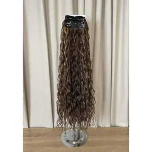 Curly Synthetic Hair Extensions | 9 Piece Clip-In 22"