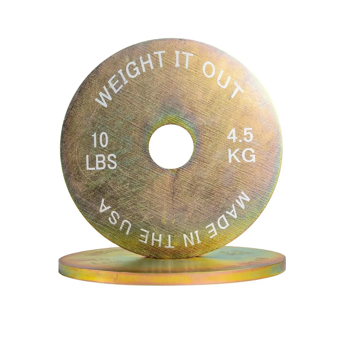 Weight It Out 10 Pound Weight Plate Pair
