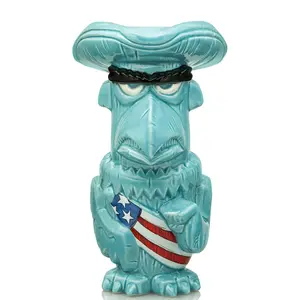Geeki Tikis The Muppets Sam Eagle Tricorne Hat Ceramic Mug | Holds 22 Ounces