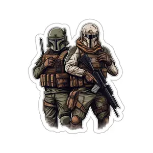 Mandalorian SOF Tactical Sticker, Hard Hat Sticker, Bue Collar Sticker, Construction Sticker, Hard hat stickers, lunchbox sticker, Journeyman sticker, 409 carpenters, working class, carpenters stickers, union stickers