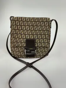 Pre-owned FENDI canvas Crossbody Bags Zucchino Crossbody