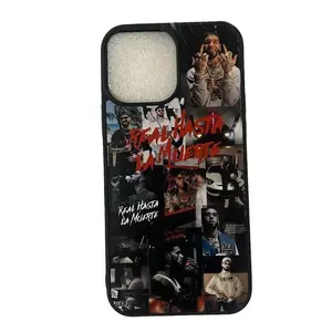 Real Hasta La Muerte Phone Case for iPhone 17 16 15 14 13 12 Pro Max Plus X/XS XSMAX XR Shockproof Anti-Drop Cover Protection Cellphone Casing Navy Moving Stickers Smartphone Protector