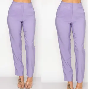 P1801-Dress pants with pleats at the waist and pockets on the sides