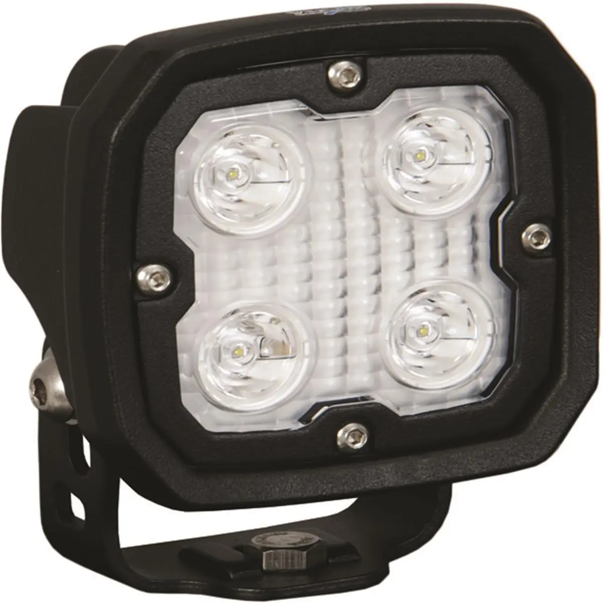 212 MAIN Vision X Lighting 9891132 Duralux Weatherproof High Output Outdoor Work Light, 4 LEDs, 10-Degree Beam, Commercial Flood Light, Durable Waterproof Light